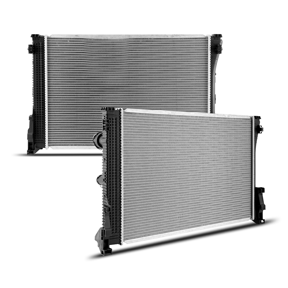 Mishimoto — Mishimoto Mercedes-Benz SLK250 Replacement Radiator 2012-2015
Radiator - view 5